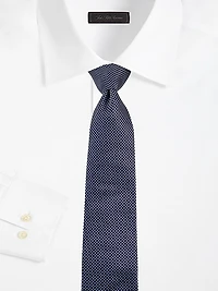 Polka Dot Silk Tie