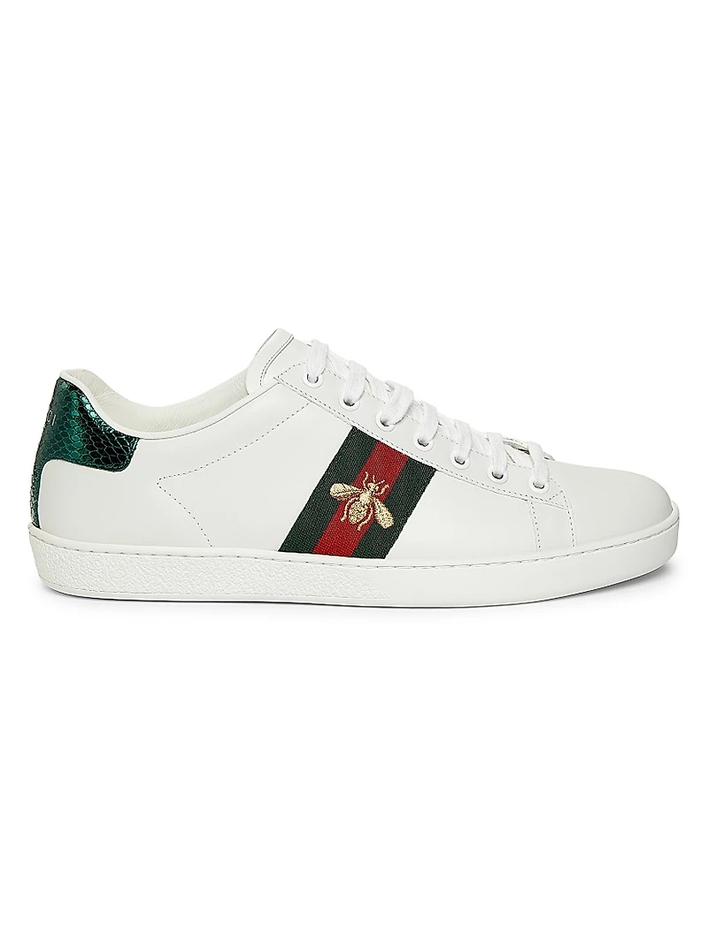 New Ace Bee Embroidered Sneakers
