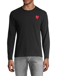 Play Double Heart Long-Sleeve T-Shirt