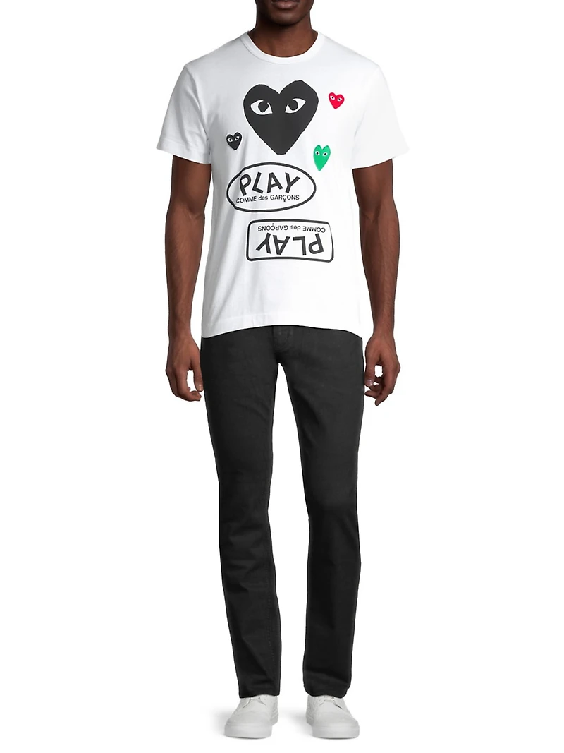 Play Multi Heart Graphic T-Shirt