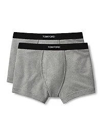 2-Pack Stretch-Cotton Logo Boxer Briefs