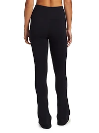 Raquel High-Waist Flared Leggings