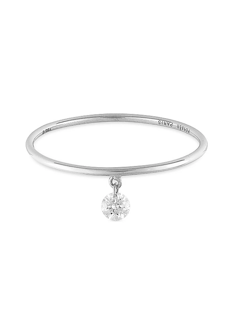Danaé 18K White Gold & Diamond Ring