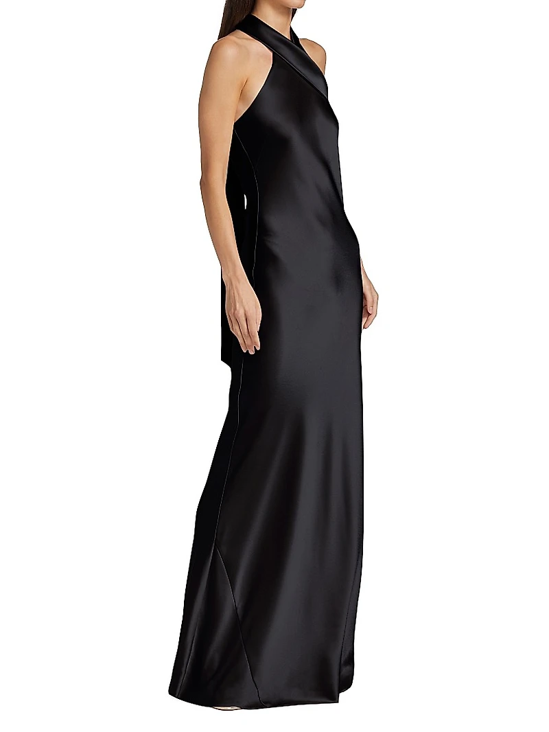 Pandora Asymmetrical Bias Cut Dress