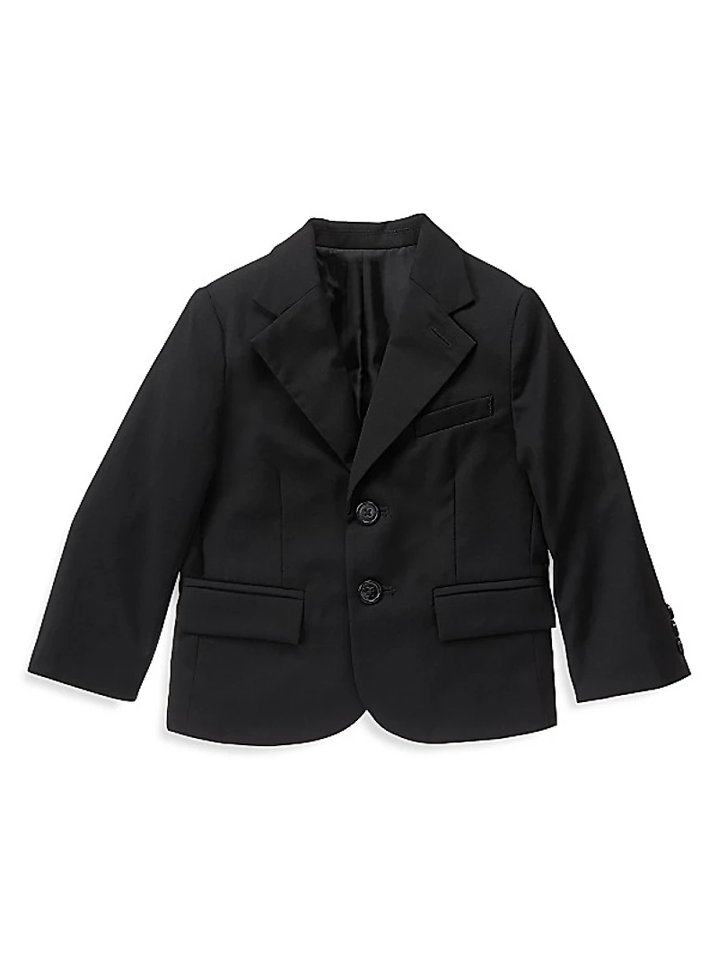 Baby's, Little Boy's & Boy's Wool Blazer