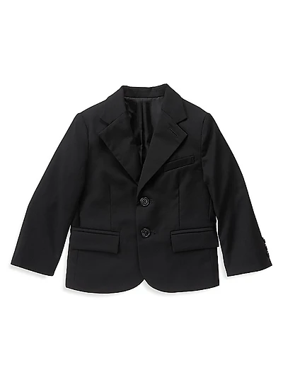 Baby's, Little Boy's & Boy's Wool Blazer