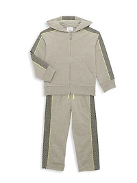 Little Kid's & Kid's Bernard Zip-Front Hoodie