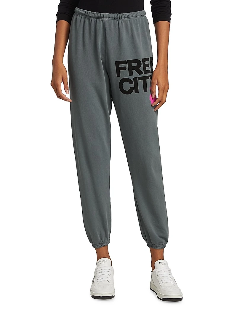 Logo Cotton Sweatpants