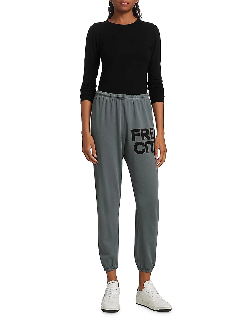 Logo Cotton Sweatpants