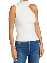 Kiki Multi-Stitch Cutout Tank Top