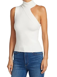 Kiki Multi-Stitch Cutout Tank Top