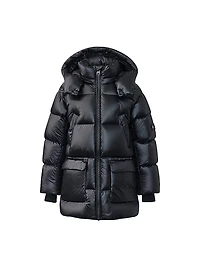 Little Kid's Lustrous Down Puffer Jacket