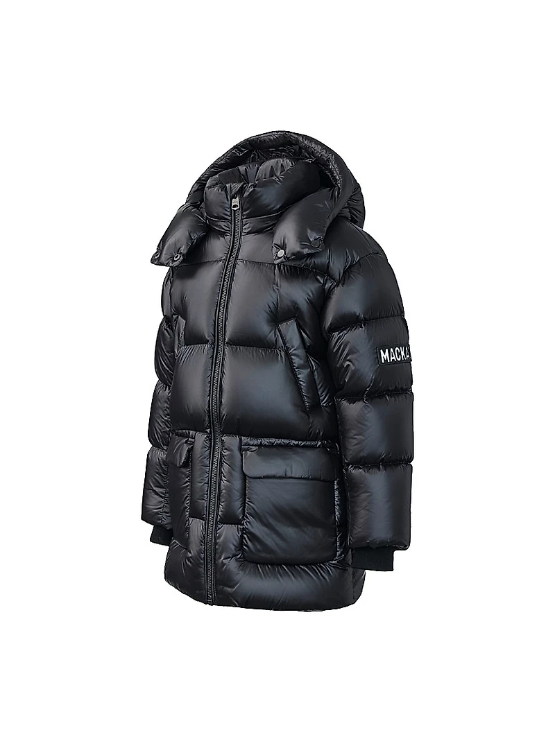 Little Kid's Lustrous Down Puffer Jacket