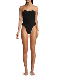 Marissa Slinky Strapless One-Piece Swimsuit