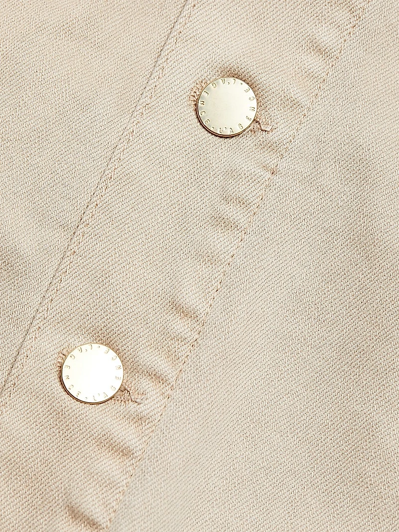 Janelle Cotton-Blend Denim Jacket