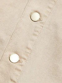 Janelle Cotton-Blend Denim Jacket