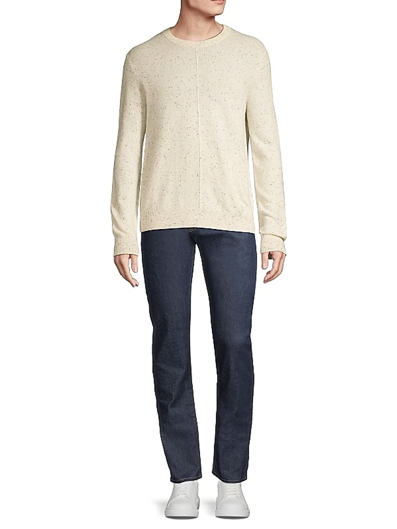Donegal Cashmere Crewneck Sweater