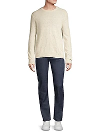 Donegal Cashmere Crewneck Sweater