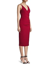 Anita Gathered Sheath Dress