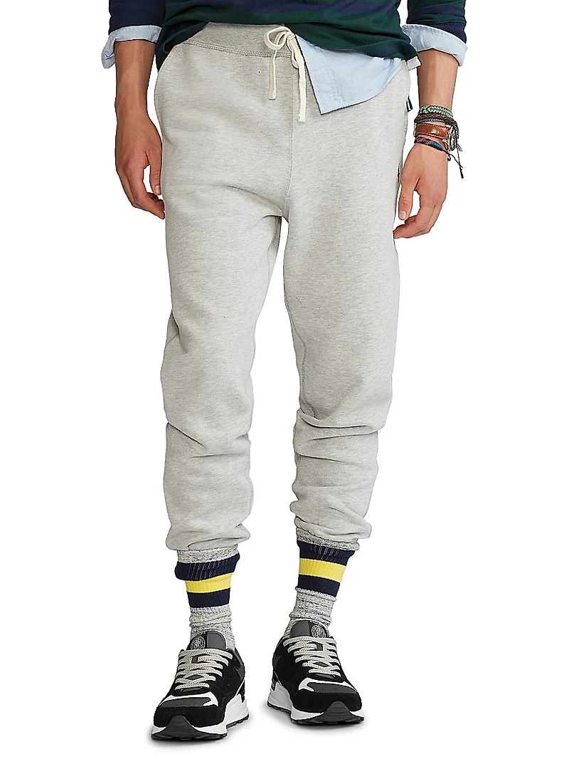 Cotton Fleece Athletic Pants
