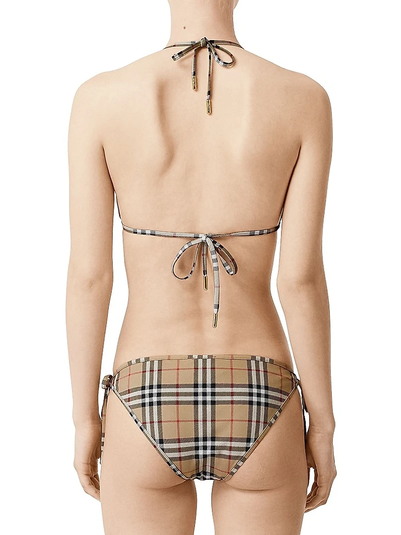 Archive Check Bikini Set