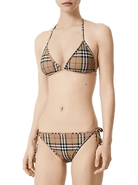 Archive Check Bikini Set
