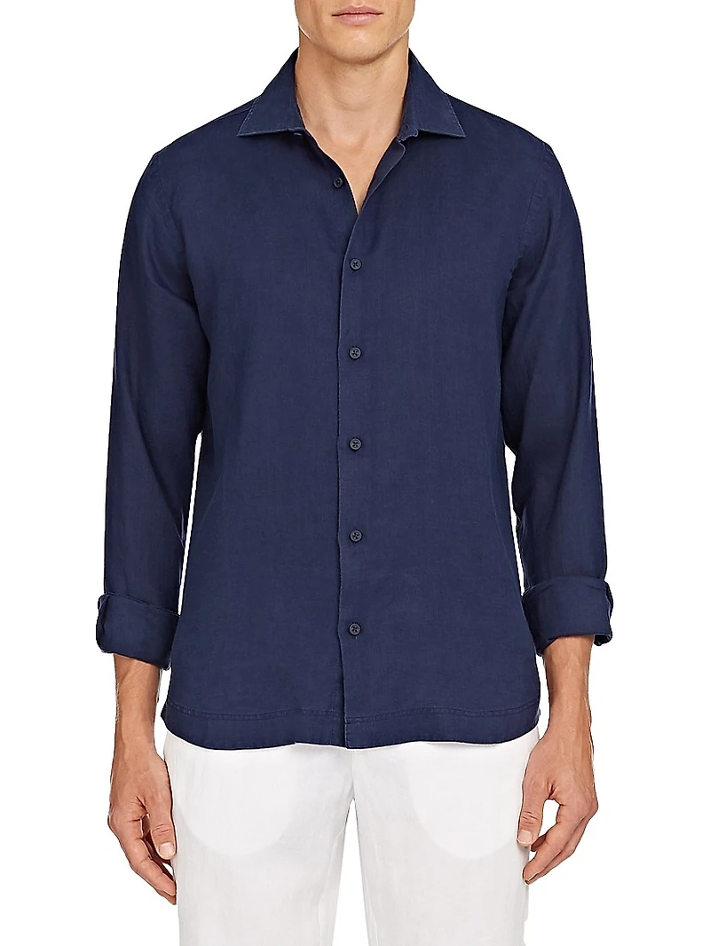 Giles Smart Linen Shirt