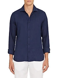 Giles Smart Linen Shirt
