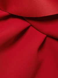 Kika Ra Ruffled One-Shoulder Trumpet Gown