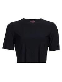 Butter Cropped T-Shirt