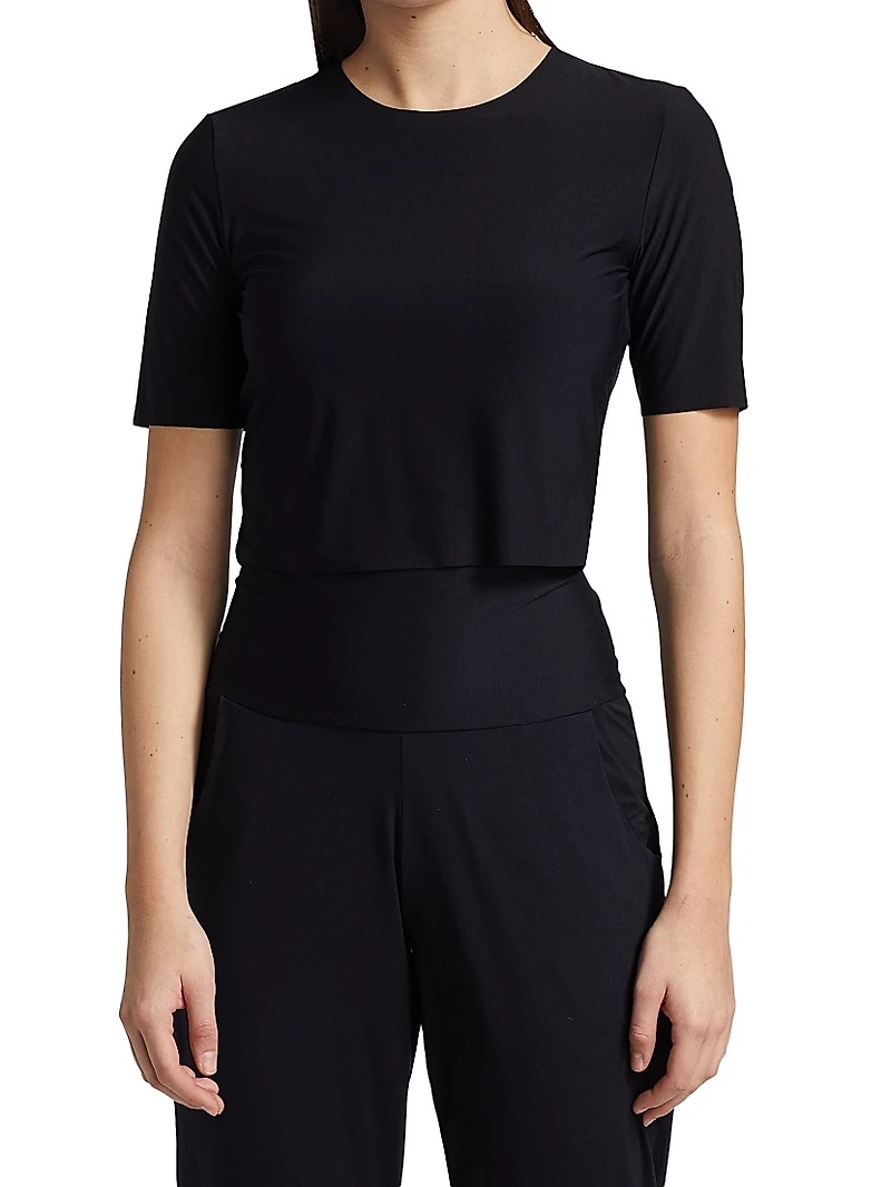 Butter Cropped T-Shirt