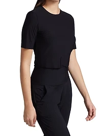 Butter Cropped T-Shirt