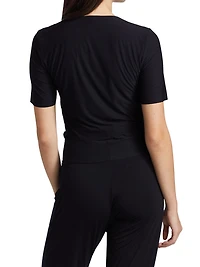 Butter Cropped T-Shirt