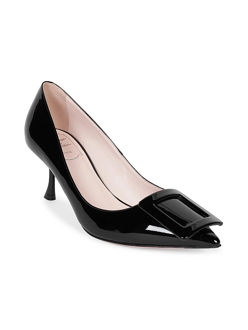 65MM Patent Leather Pumps