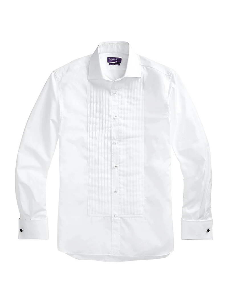 Aston Poplin Tuxedo Shirt