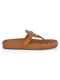 Miller Cloud Leather Thong Sandals