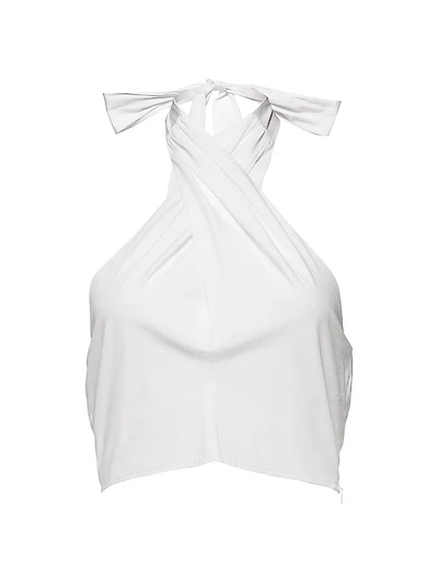 Kai Crisscross Halter Top