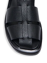 Fisherman Flat Leather Sandals