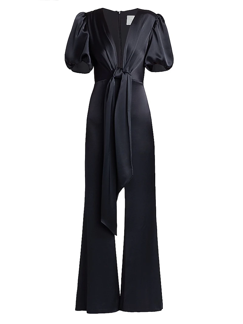 Eden Tie-Waist Wide-Leg Jumpsuit
