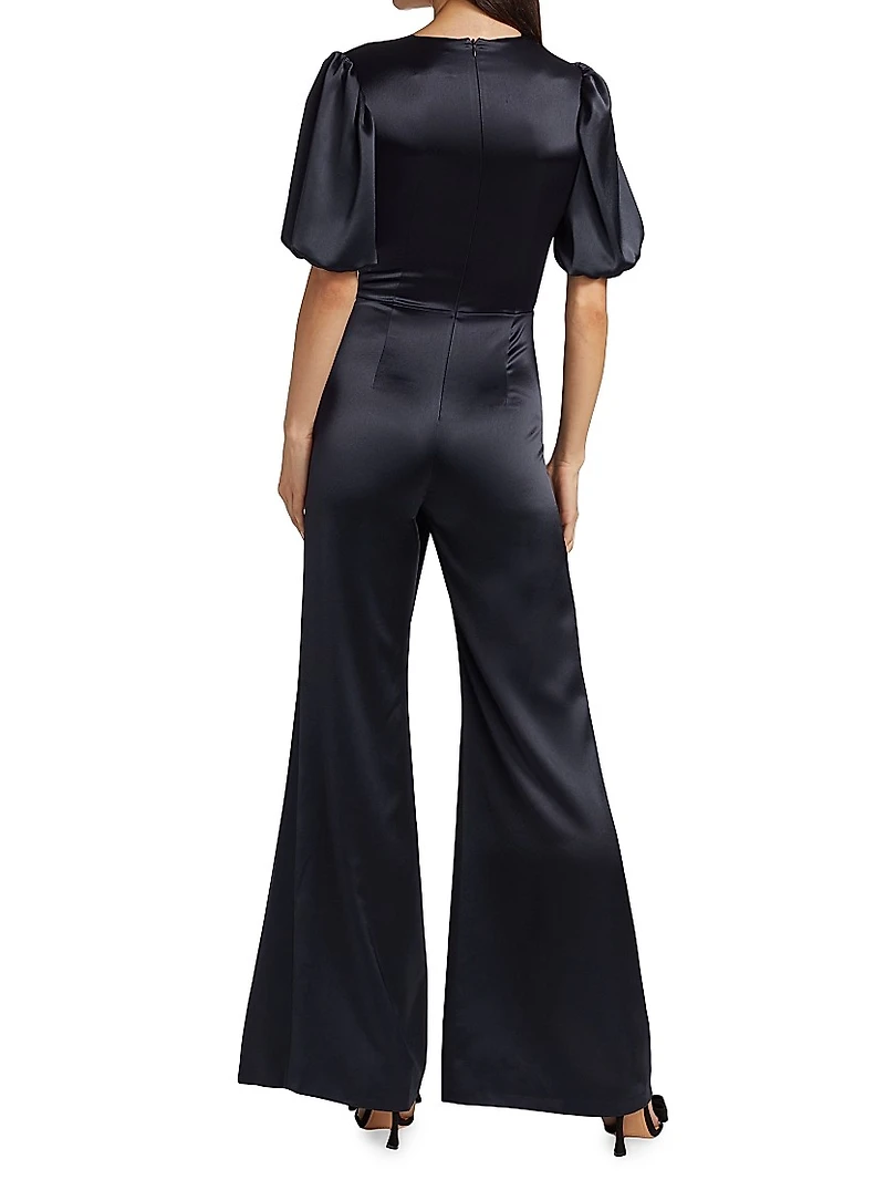 Eden Tie-Waist Wide-Leg Jumpsuit