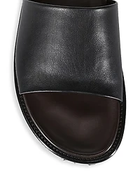 Palma Leather Slide Sandals