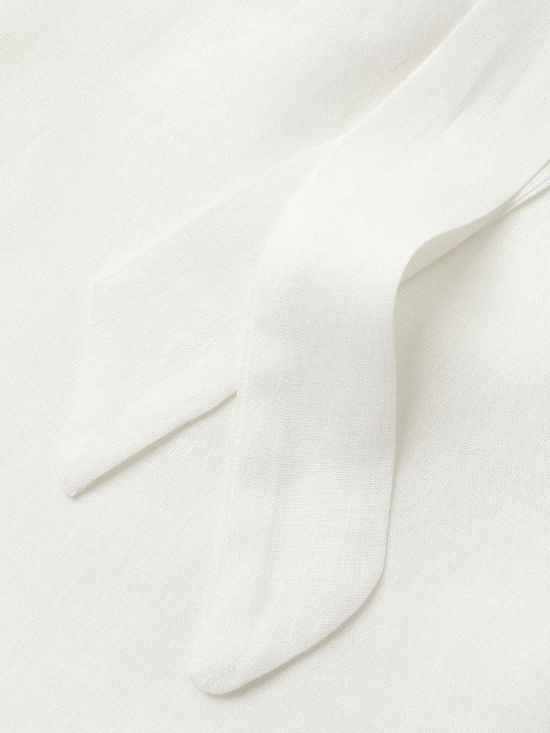 Linen Maxi Shirtdress