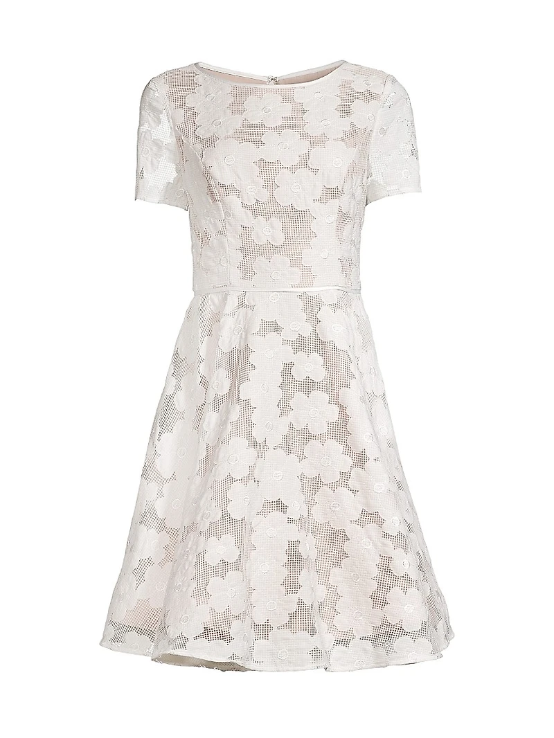 Novelty Fit & Flare Dress