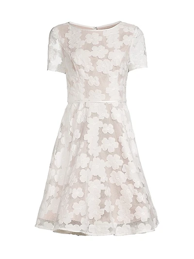 Novelty Fit & Flare Dress