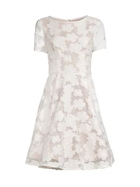 Novelty Fit & Flare Dress