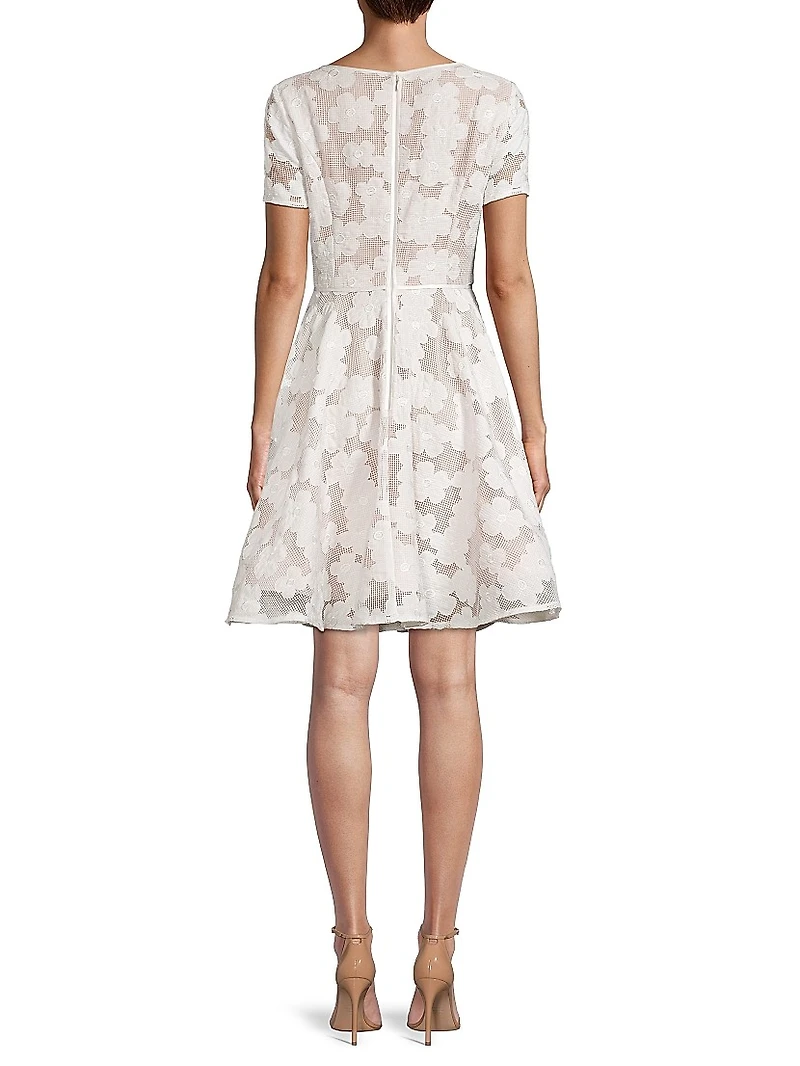 Novelty Fit & Flare Dress