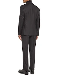 Basic Wool Single-Breasted Suit