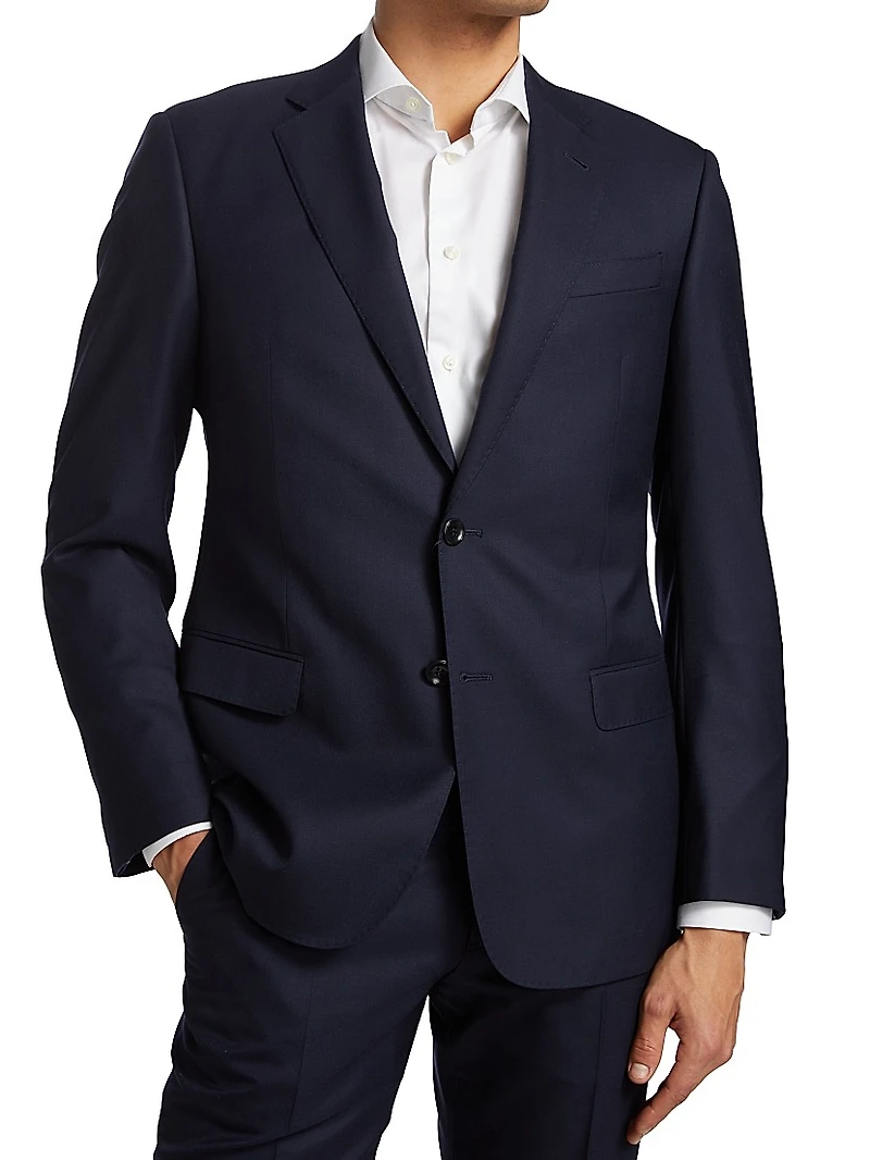 Wool Two-Piece Suit