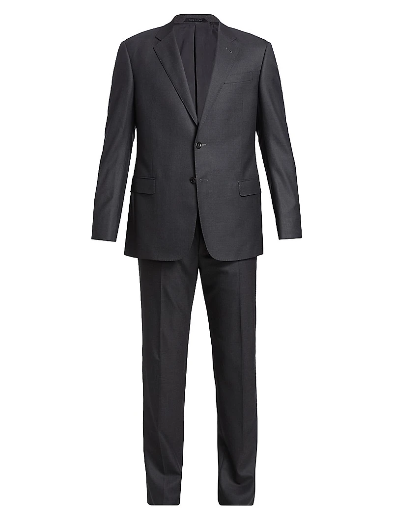 Wool & Silk Two-Piece Suit
