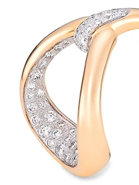 Fantina 18K Rose Gold & Diamond Ring